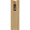Ekena Millwork 1 3/4"W x 3"D x 6"H Mini Dearborn Wood Corbel, Red Oak CORW02X06X03DRRO - alternate 2